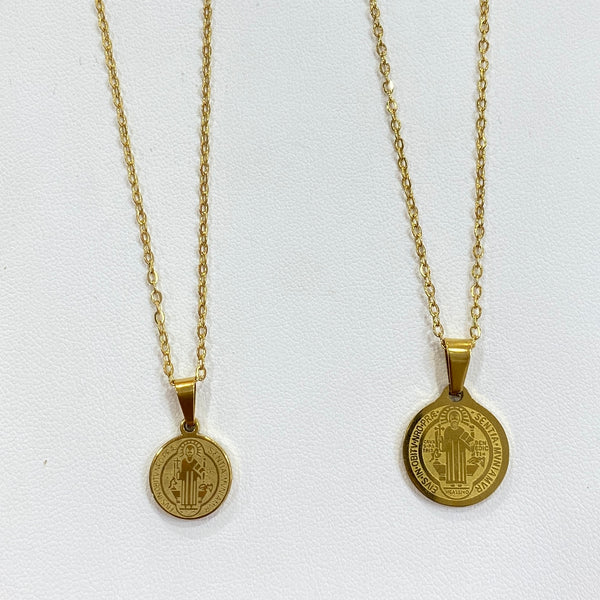 Collar Medalla San Benito