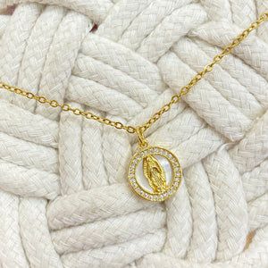 Collar Virgen Maria 16
