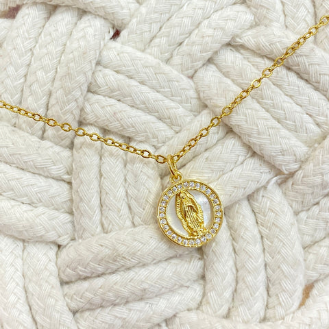 Collar Virgen Maria 16