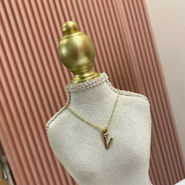 Collar Singapur Letra Lisa