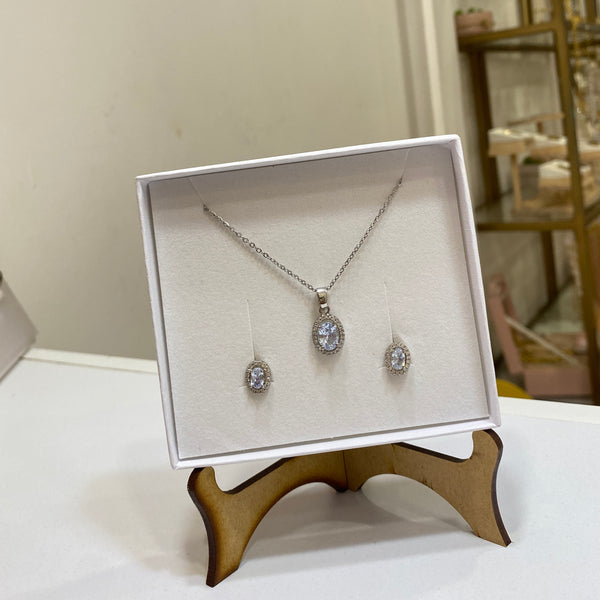 Set Brillin Ovalo