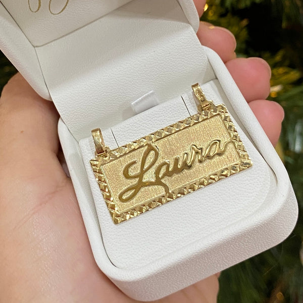 Dije Placa Nombre