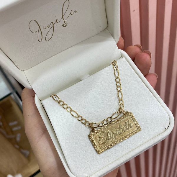 Placa Nombre Cartier