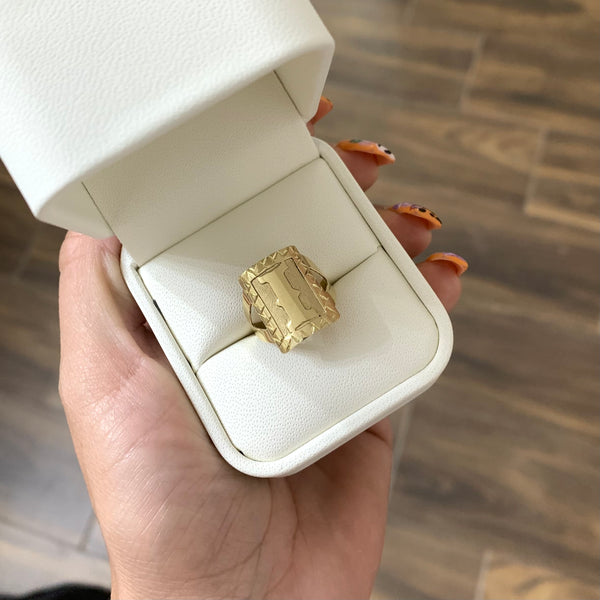 Anillo Personalizado Inicial