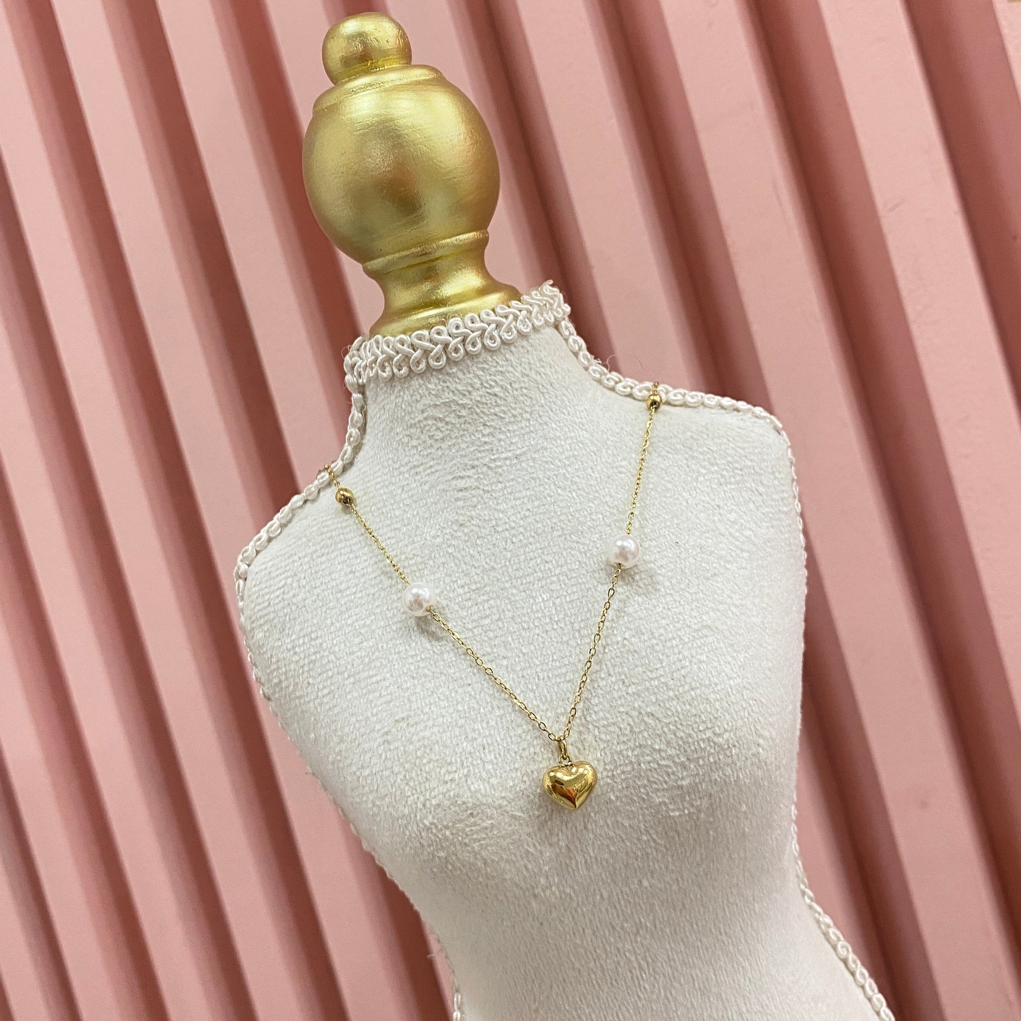 Choker Perlas