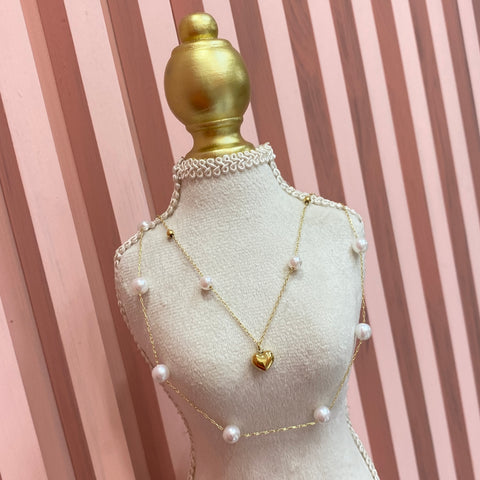 Choker Perlas