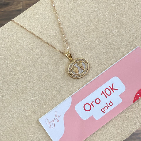Collar Dije Mamá Oro 10 K