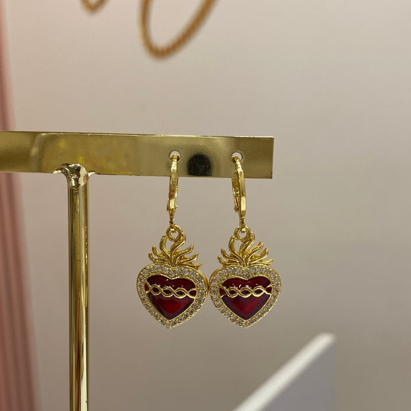 Mix Aretes Sagrado Corazón