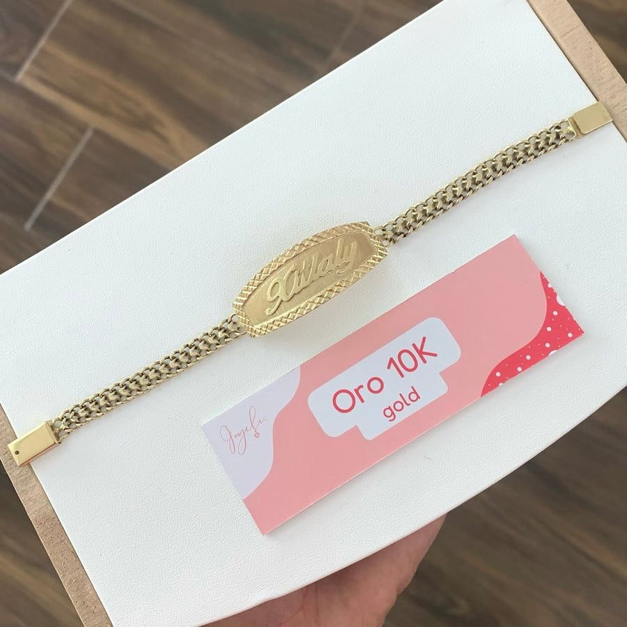 Esclava con tu nombre Oro 10 K