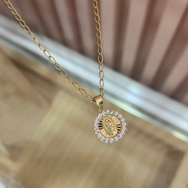 Medalla Virgen Rectos Ancla