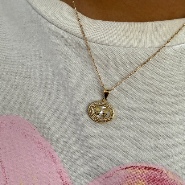Collar Dije Mamá Oro 10 K