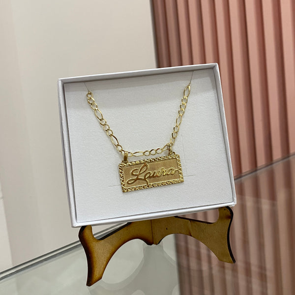 Placa Nombre Cartier