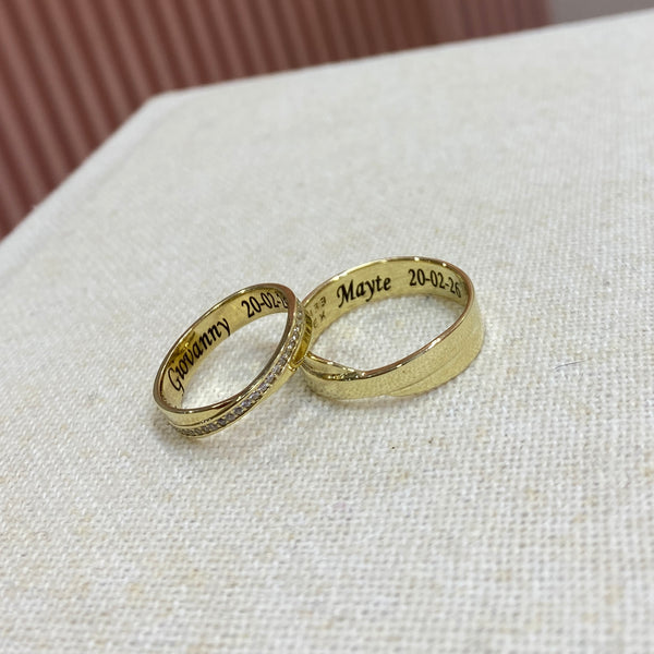 Argollas Cruzado