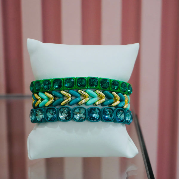 Mix Pulseras Lau Verde F