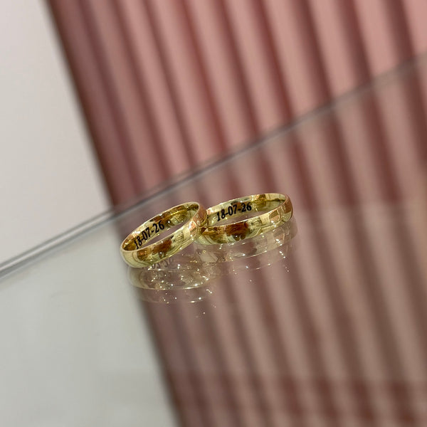 Argollas Lisas