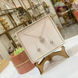 Set Corazón Plati