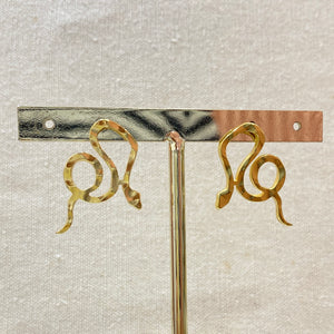 Aretes serpiente