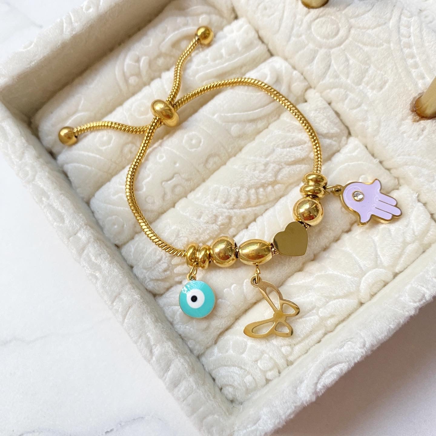 Pulsera Infantil Hamsa