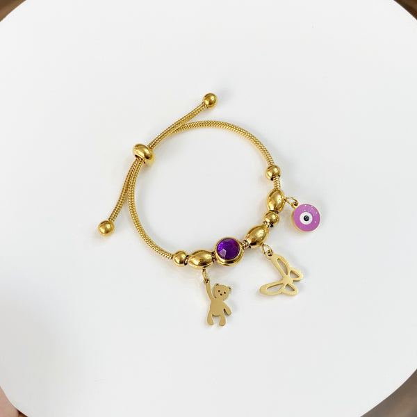 Pulsera Infantil Mariposa